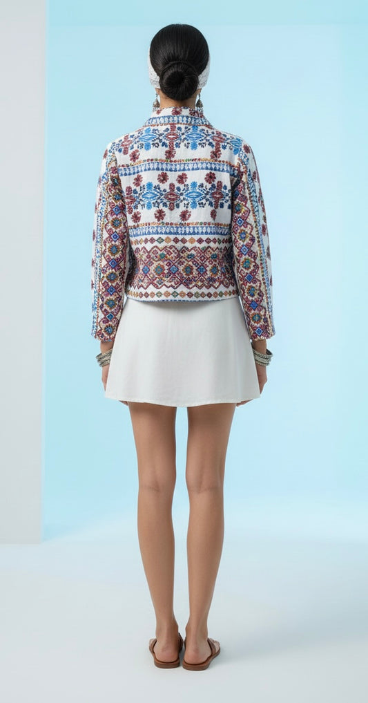 Multicolor Kach Embroidered Jacket