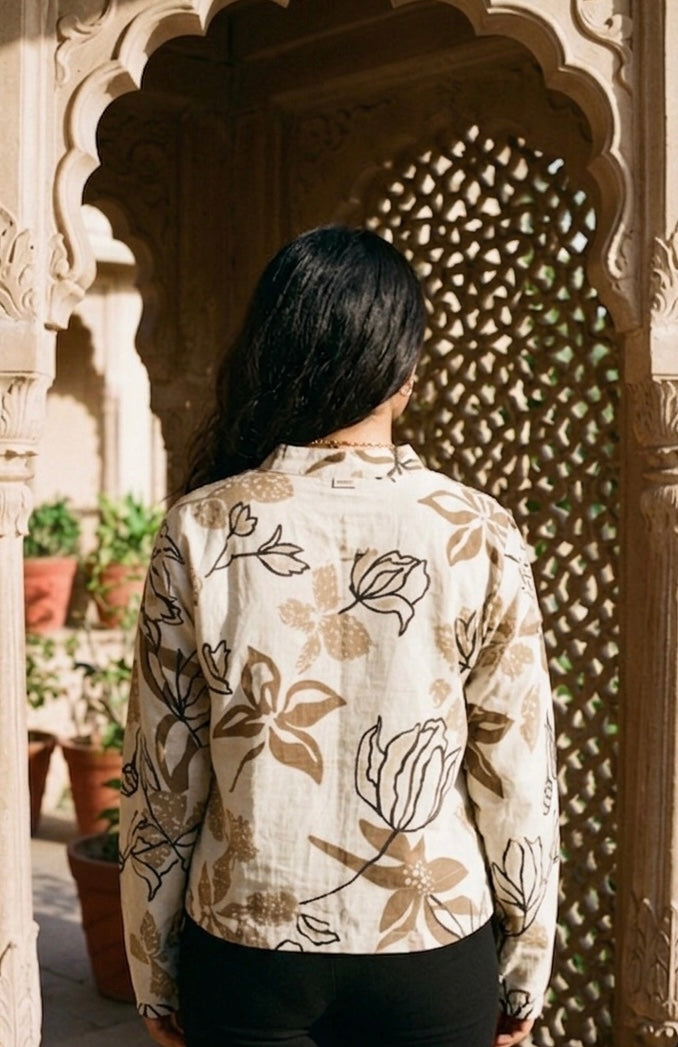 Boho Chic Fusion top